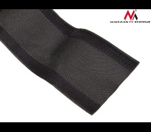 Organizator kabli Maclean MCTV-677 B Czarny 2m poliestrowy na rzep