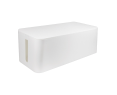 Organizer kabli LogiLink Cable Box biały nowoczesny porządkowy Organizer kabli LogiLink Cable Box biały nowoczesny porządkowy
