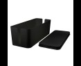 Organizer kabli LogiLink Cable Box czarny praktyczny pojemnik na kable Organizer kabli LogiLink Cable Box czarny praktyczny pojemnik na kable