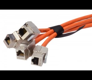 Taśma rzepowa Digitus 20mm 10m czarna organizacja kabli wielokrotnego użytku