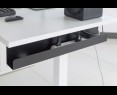 Uchwyt stalowy Digitus 60 cm do organizacji kabli pod biurkiem czarny Uchwyt stalowy Digitus 60 cm do organizacji kabli pod biurkiem czarny