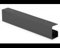 Uchwyt stalowy Digitus 60 cm do organizacji kabli pod biurkiem czarny Uchwyt stalowy Digitus 60 cm do organizacji kabli pod biurkiem czarny