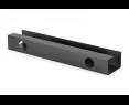 Uchwyt stalowy Digitus 60 cm do organizacji kabli pod biurkiem czarny Uchwyt stalowy Digitus 60 cm do organizacji kabli pod biurkiem czarny