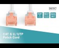 Digitus Patch cord U/UTP CAT 6 PVC 3m szary wydajny kabel sieciowy RJ45 Digitus Patch cord U/UTP CAT 6 PVC 3m szary wydajny kabel sieciowy RJ45