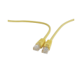 Gembird Kabel Patch cord kat.5e 1.5M żółty osłonka zalewana Gembird Kabel Patch cord kat.5e 1.5M żółty osłonka zalewana