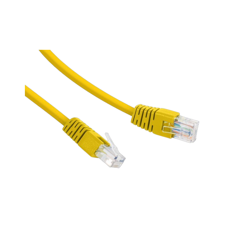 Gembird Patch cord CAT 6 UTP 2m żółty kabel sieciowy LAN Gembird Patch cord CAT 6 UTP 2m żółty kabel sieciowy LAN
