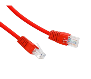 Gembird Patch cord Kat.6 UTP 1m czerwony szybki kabel sieciowy