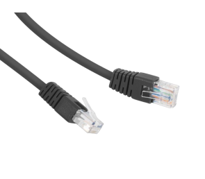 Gembird Patch cord Kat.6 UTP 3m czarny sieciowy kabel RJ45