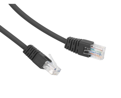 Gembird Patch cord Kat.6 UTP 3m czarny sieciowy kabel RJ45