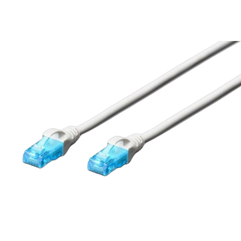 Kabel Digitus Patch cord U/UTP kat.5e 1m Biały sieciowy RJ45 Kabel Digitus Patch cord U/UTP kat.5e 1m Biały sieciowy RJ45