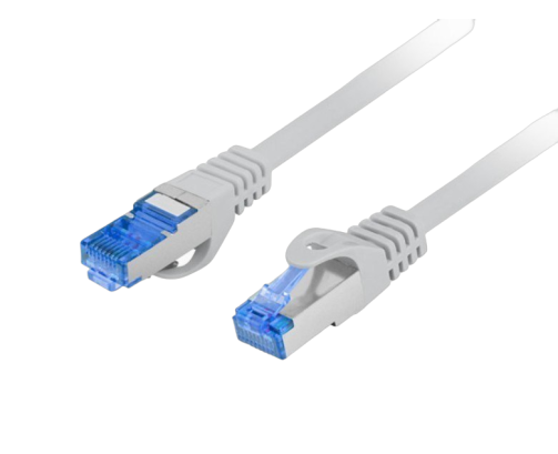 Kabel Lanberg Patchcord CAT 6a S/FTP 1.5m szary do sieci LAN