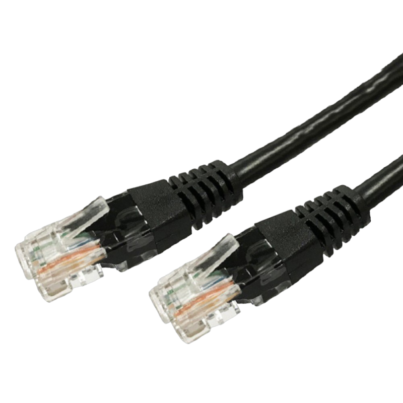 Kabel Patchcord TB kat. 5e RJ45 UTP 1,5m czarny miedziany Kabel Patchcord TB kat. 5e RJ45 UTP 1,5m czarny miedziany