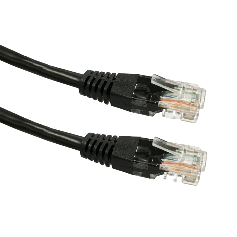 Kabel TB Patchcord miedziany kat. 6 RJ45 UTP 3m czarny Kabel TB Patchcord miedziany kat. 6 RJ45 UTP 3m czarny