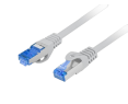 Lanberg Patchcord kat.6a S/FTP CCA 5m szary kabel sieciowy Lanberg Patchcord kat.6a S/FTP CCA 5m szary kabel sieciowy