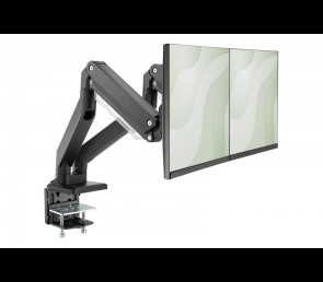 Digitus Ramię biurkowe podwójne 2xLCD max 35'' z zaciskiem gazowe