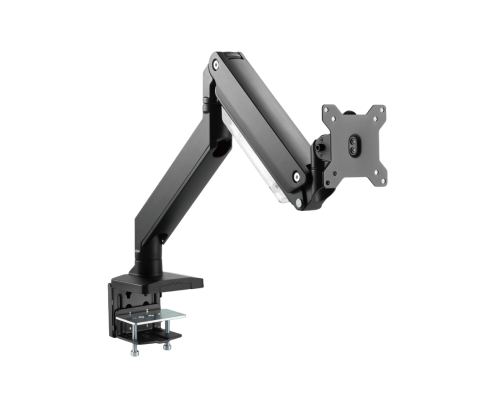 Ramię biurkowe Digitus 1xLCD max 35'' sprężyna gazowa 15kg ergonomic