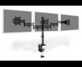Stojak biurkowy potrójny Digitus 3xLCD do monitorów 27 czarny Stojak biurkowy potrójny Digitus 3xLCD do monitorów 27 czarny