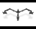 Uchwyt biurkowy Digitus 2xLCD 32 max. obrotowy czarny ergonomiczny Uchwyt biurkowy Digitus 2xLCD 32 max. obrotowy czarny ergonomiczny