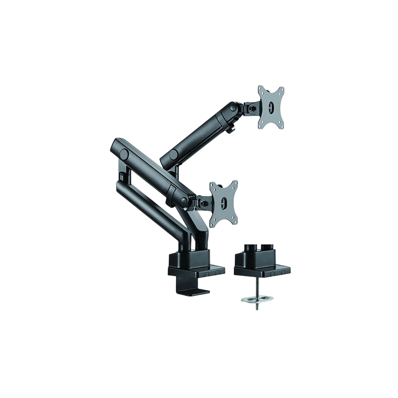 Uchwyt na dwa monitory ICY BOX IB-MS314-T do 32 cali ergonomicznym Uchwyt na dwa monitory ICY BOX IB-MS314-T do 32 cali ergonomicznym