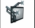 Uchwyt na dwa monitory ICY BOX IB-MS314-T do 32 cali ergonomicznym Uchwyt na dwa monitory ICY BOX IB-MS314-T do 32 cali ergonomicznym
