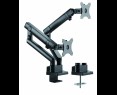 Uchwyt na dwa monitory ICY BOX IB-MS314-T do 32 cali ergonomicznym Uchwyt na dwa monitory ICY BOX IB-MS314-T do 32 cali ergonomicznym