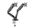 Uchwyt na dwa monitory IcyBox IB-MS304-T do 32 cali biurkowy ergonomiczny Uchwyt na dwa monitory IcyBox IB-MS304-T do 32 cali biurkowy ergonomiczny