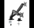 Uchwyt na dwa monitory IcyBox IB-MS304-T do 32 cali biurkowy ergonomiczny Uchwyt na dwa monitory IcyBox IB-MS304-T do 32 cali biurkowy ergonomiczny