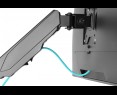 Uchwyt ścienny Digitus 1xLCD do monitorów 17-32" z gazową sprężyną Uchwyt ścienny Digitus 1xLCD do monitorów 17-32" z gazową sprężyną