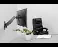 Uchwyt ścienny Digitus 1xLCD do monitorów 17-32" z gazową sprężyną Uchwyt ścienny Digitus 1xLCD do monitorów 17-32" z gazową sprężyną