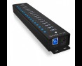 Hub IcyBox IB-HUB1717 17 portowy USB 3.2 Gen 1 z zasilaczem 96W Hub IcyBox IB-HUB1717 17 portowy USB 3.2 Gen 1 z zasilaczem 96W