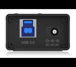 Hub IcyBox IB-HUB1717 17 portowy USB 3.2 Gen 1 z zasilaczem 96W