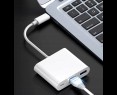 Kabel adapter przejściówka USB-C - RJ-45 LAN USB USB-C do smartfona laptopa Kabel adapter przejściówka USB-C - RJ-45 LAN USB USB-C do smartfona laptopa