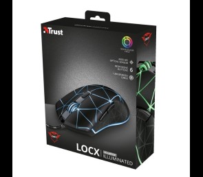 Mysz gamingowa Trust GXT 133 Locx z podświetleniem LED 4000 DPI