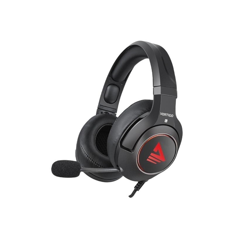 Słuchawki Gamingowe SAVIO Vertigo 7.1 USB z mikrofonem nauszne Słuchawki Gamingowe SAVIO Vertigo 7.1 USB z mikrofonem nauszne