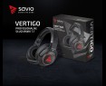 Słuchawki Gamingowe SAVIO Vertigo 7.1 USB z mikrofonem nauszne Słuchawki Gamingowe SAVIO Vertigo 7.1 USB z mikrofonem nauszne