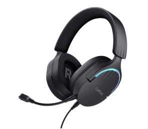 Słuchawki Trust GXT490 FAYZO 7.1 USB czarne gamingowe