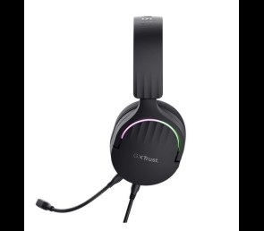 Słuchawki Trust GXT490 FAYZO 7.1 USB czarne gamingowe