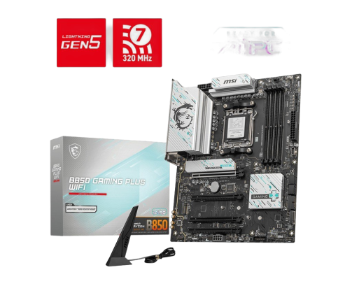 Płyta główna MSI B850 GAMING PLUS WIFI ATX z Wi-Fi 7 DDR5 8200 MHz