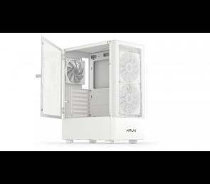 Obudowa Krux Vako White RGB Midi Tower z podświetleniem RGB