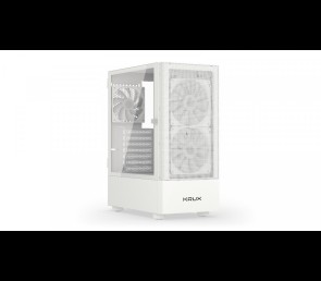 Obudowa Krux Vako White RGB Midi Tower z podświetleniem RGB