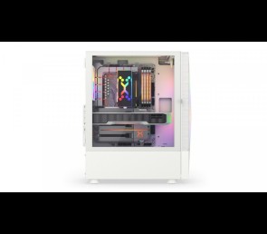 Obudowa Krux Vako White RGB Midi Tower z podświetleniem RGB