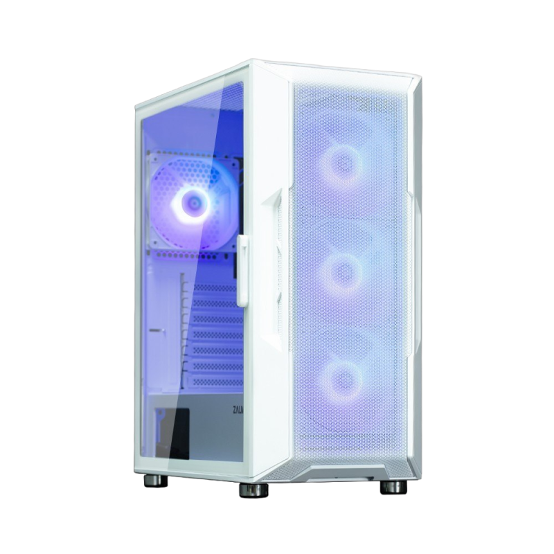 Obudowa Zalman I3 Neo ATX Midi Tower biała z wentylatorami ARGB Obudowa Zalman I3 Neo ATX Midi Tower biała z wentylatorami ARGB