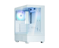 Obudowa Zalman P10 MicroATX Mini Tower biała z ARGB szkłem hartowanym Obudowa Zalman P10 MicroATX Mini Tower biała z ARGB szkłem hartowanym