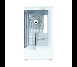 Obudowa Zalman P10 MicroATX Mini Tower biała z ARGB szkłem hartowanym