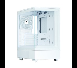 Obudowa Zalman P10 MicroATX Mini Tower biała z ARGB szkłem hartowanym
