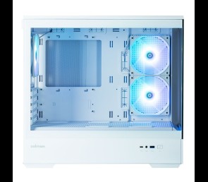 Obudowa Zalman P30 V2 MicroATX Mini Tower Biała z 3 Wentylatorami RGB