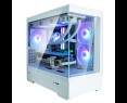 Obudowa Zalman P30 V2 MicroATX Mini Tower Biała z 3 Wentylatorami RGB Obudowa Zalman P30 V2 MicroATX Mini Tower Biała z 3 Wentylatorami RGB