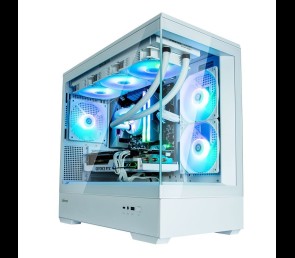 Obudowa Zalman P30 V2 MicroATX Mini Tower Biała z 3 Wentylatorami RGB