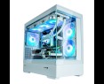 Obudowa Zalman P30 V2 MicroATX Mini Tower Biała z 3 Wentylatorami RGB Obudowa Zalman P30 V2 MicroATX Mini Tower Biała z 3 Wentylatorami RGB