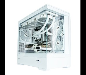 Obudowa Zalman P30 V2 MicroATX Mini Tower Biała z 3 Wentylatorami RGB